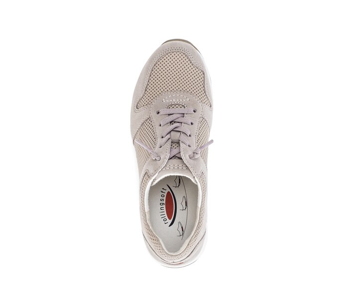 Gabor Sneaker Low Beige - Lederimitat