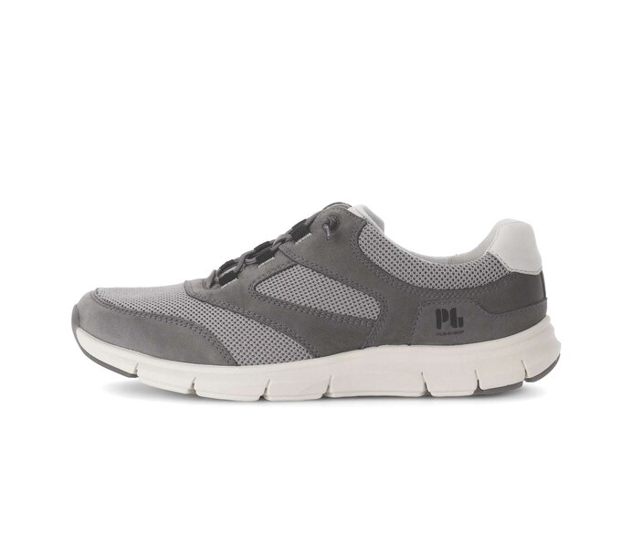 Pius Gabor Sneaker Low Grau - Materialmix Leder/Textil