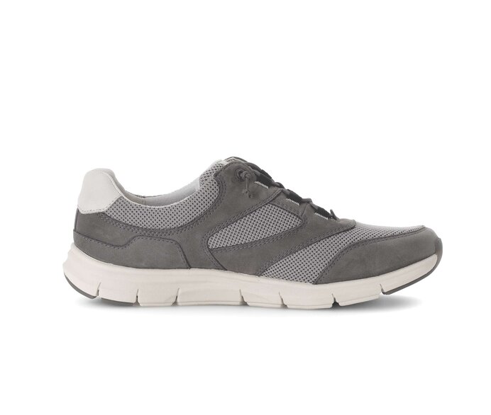 Pius Gabor Sneaker Low Grau - Materialmix Leder/Textil