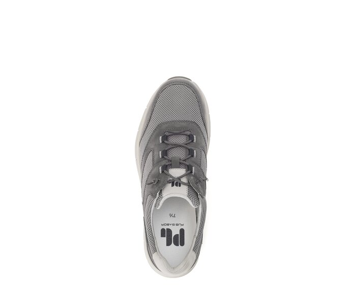 Pius Gabor Sneaker Low Grau - Materialmix Leder/Textil