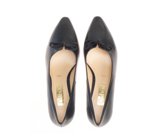 Gabor Eleganter Pumps Schwarz - Glattleder