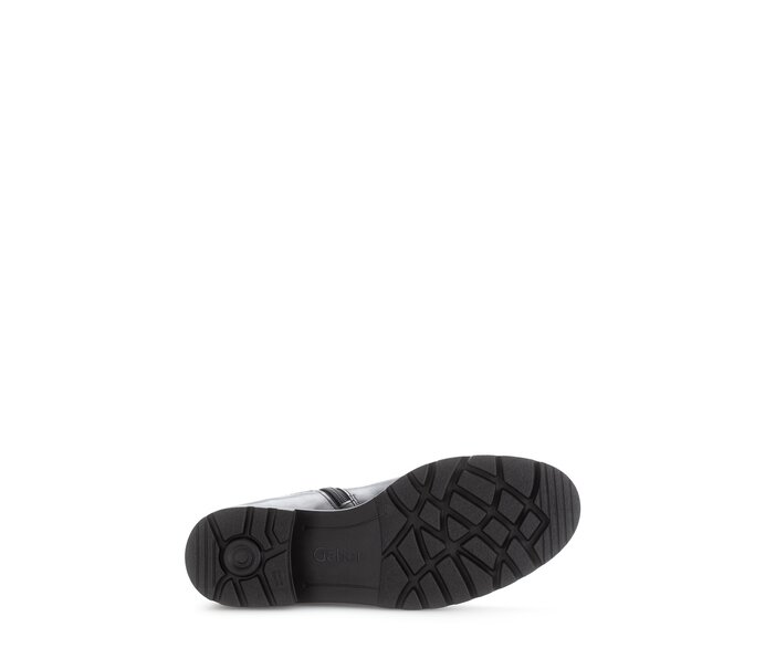 Gabor Sportlicher Stiefel Schwarz - Glattleder