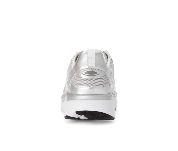 Gabor Sneaker Low Silber - Materialmix Leder/Lederimitat