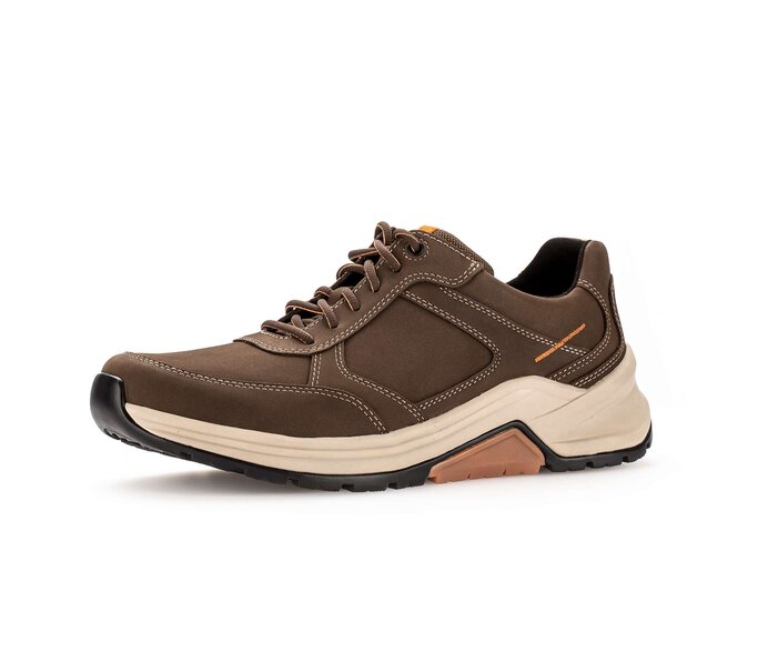 Gabor Rollingsoft Sneaker Low Braun - Nubuk