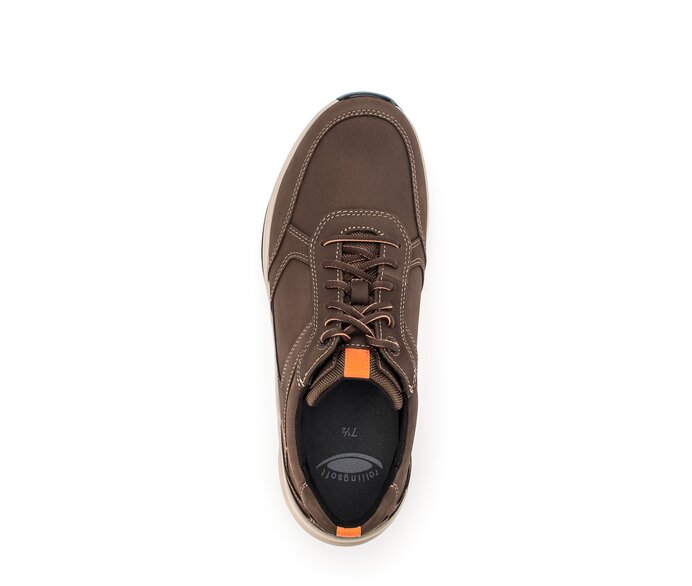 Gabor Rollingsoft Sneaker Low Braun - Nubuk