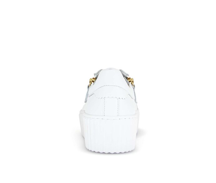 Gabor Sneaker Low Weiß - Glattleder