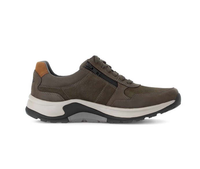 Gabor Rollingsoft Sneaker Low Grün - Nubuk