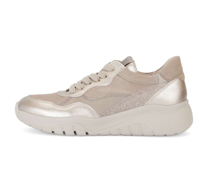 Gabor Sneaker Low Rosa - Materialmix Leder/Lederimitat