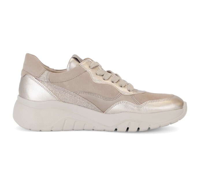 Gabor Sneaker Low Rosa - Materialmix Leder/Lederimitat