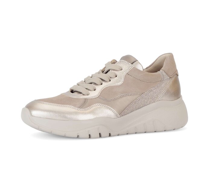Gabor Sneaker Low Rosa - Materialmix Leder/Lederimitat