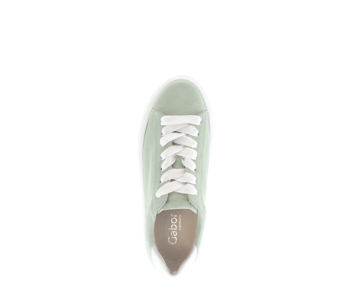 Gabor Sneaker Low Grün - Rauleder