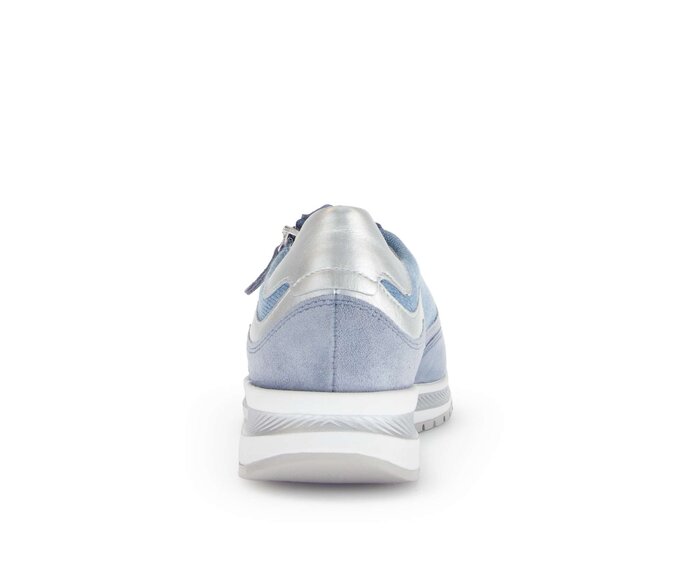 Gabor Sneaker Low Blau - Materialmix Leder/Lederimitat