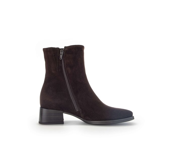 Gabor Elegante Stiefelette Braun - Rauleder