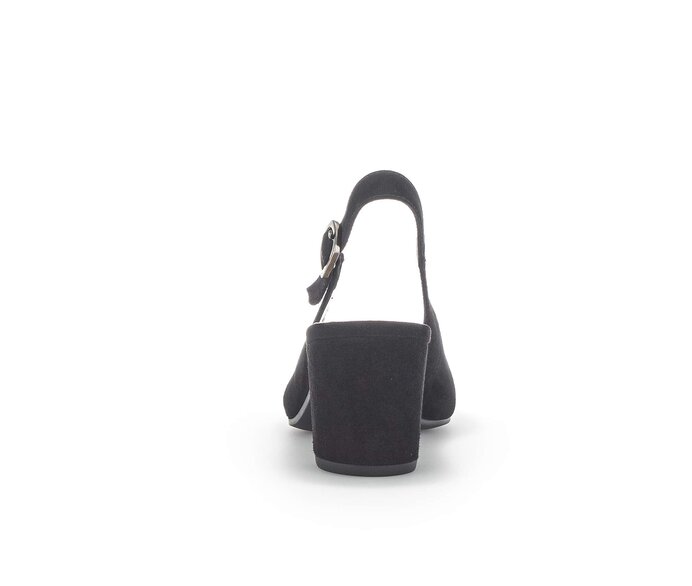 Gabor Slingpumps Schwarz - Rauleder