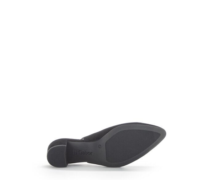 Gabor Slingpumps Schwarz - Rauleder