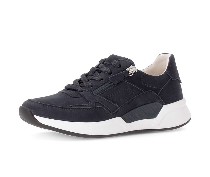Gabor Sneaker Low Schwarz - Rauleder