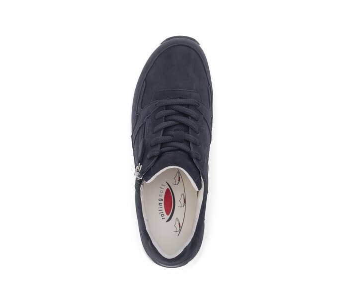 Gabor Sneaker Low Schwarz - Rauleder