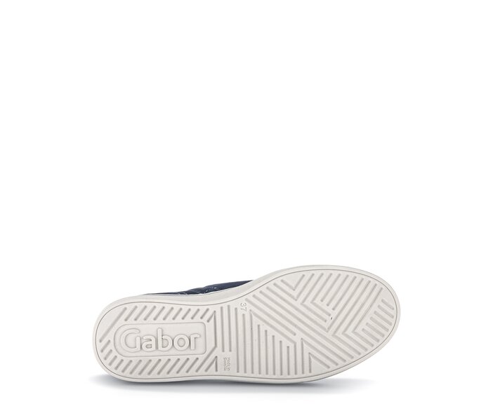 Gabor Sneaker High Blau - Rauleder