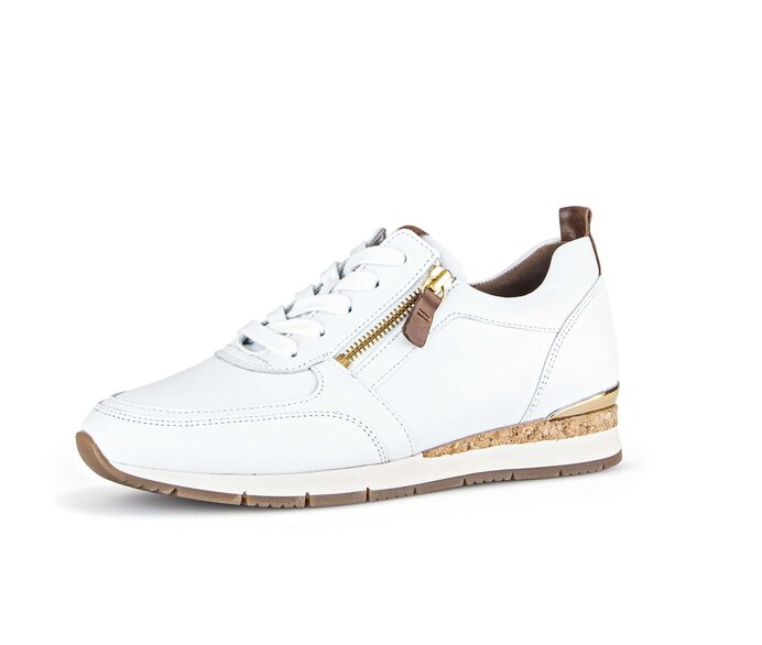 Gabor Sneaker Low Weiß - Glattleder