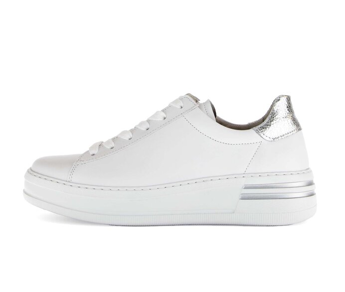 Gabor Sneaker Low Weiß - Glattleder
