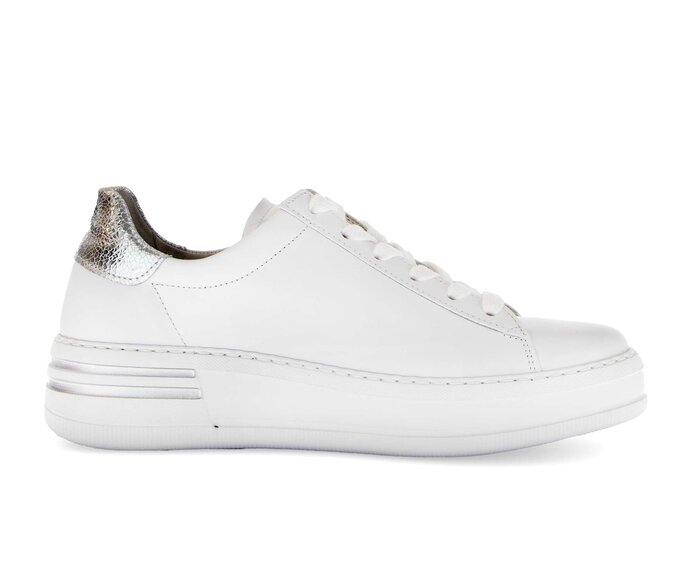 Gabor Sneaker Low Weiß - Glattleder