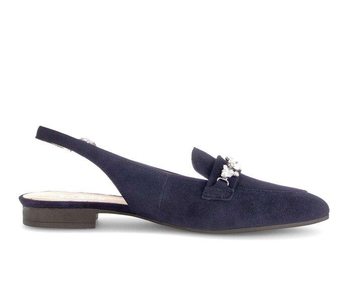Gabor Slingpumps Blau - Rauleder