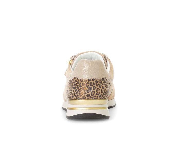 Gabor Sneaker Low Beige - Materialmix Leder/Lederimitat