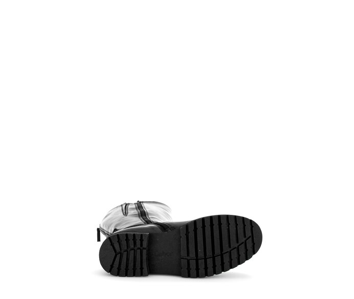Gabor Sportlicher Stiefel Schwarz - Glattleder