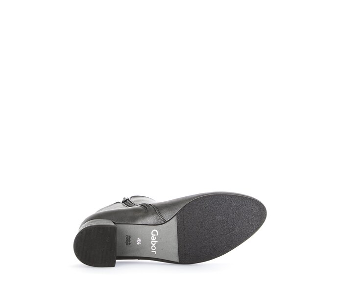 Gabor Elegante Stiefelette Silber - Glattleder