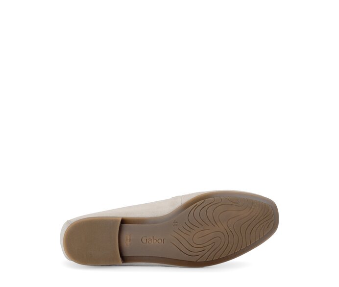 Gabor Slipper Beige - Rauleder