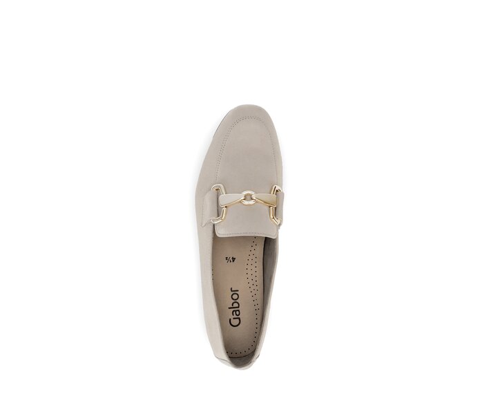 Gabor Slipper Beige - Rauleder