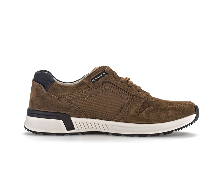Pius Gabor Sneaker Low Braun - Materialmix Leder/Textil