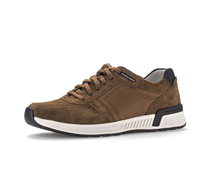 Pius Gabor Sneaker Low Braun - Materialmix Leder/Textil
