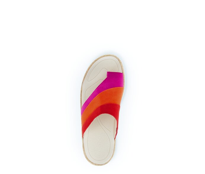 Gabor Zehentrenner Multicolour - Rauleder