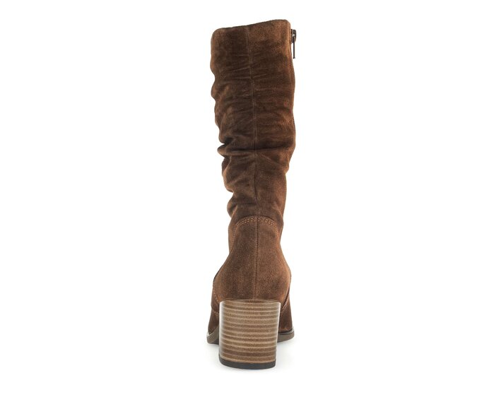 Gabor Elegante Stiefelette Braun - Rauleder
