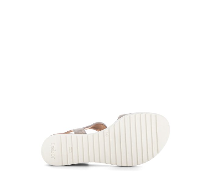 Gabor Keilsandalette Beige - Effektleder