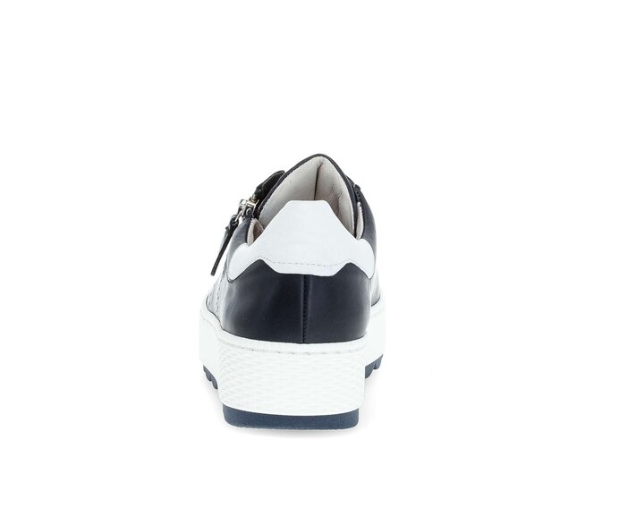 Gabor Sneaker Low Blau - Glattleder