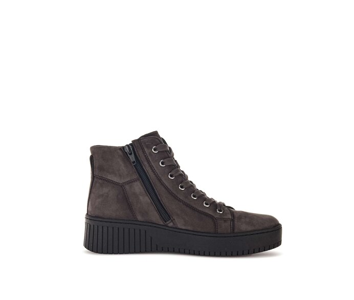 Gabor Sneaker High Grau - Rauleder