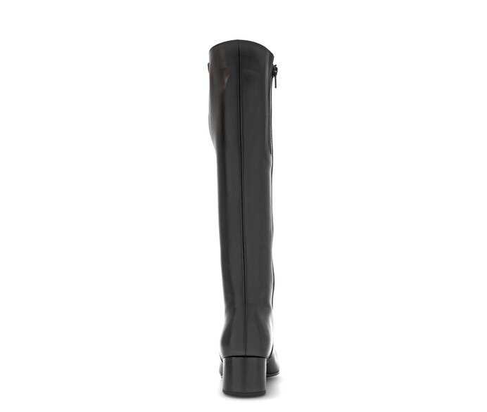 Gabor Eleganter Stiefel Schwarz - Glattleder