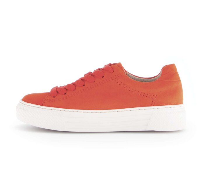 Gabor Sneaker Low Orange - Rauleder
