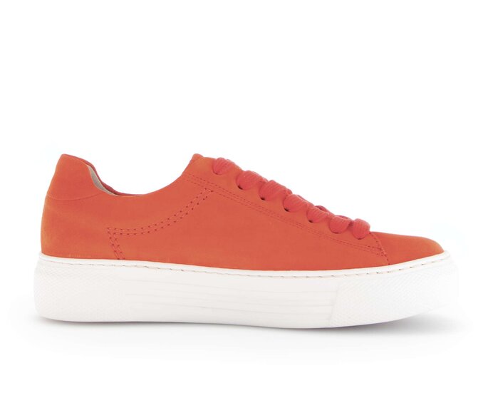 Gabor Sneaker Low Orange - Rauleder