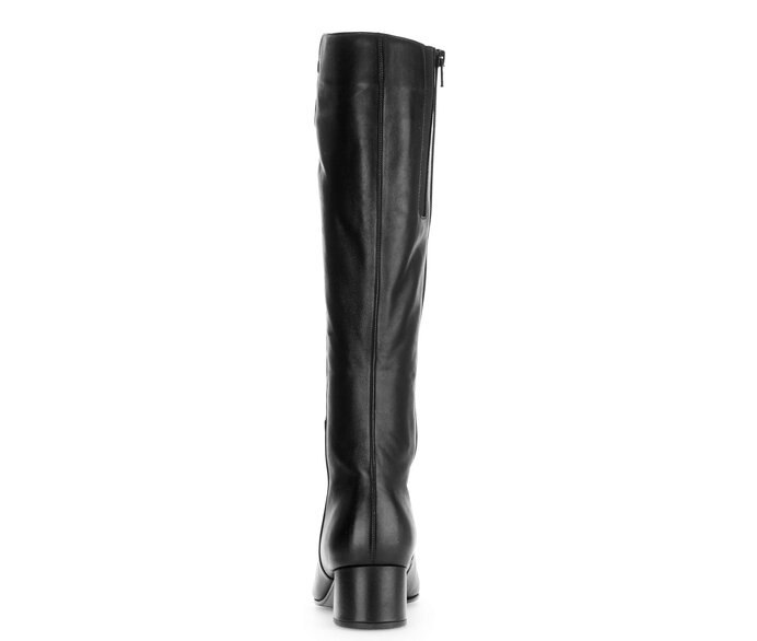Gabor Eleganter Stiefel Schwarz - Glattleder