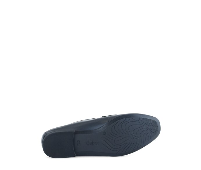 Gabor Slipper Blau - Glattleder