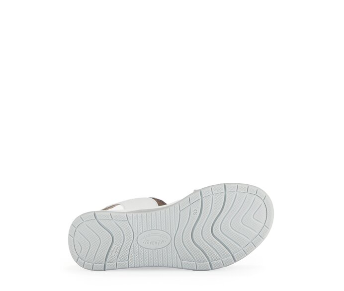Gabor Trekkingsandale Silber - Materialmix Leder