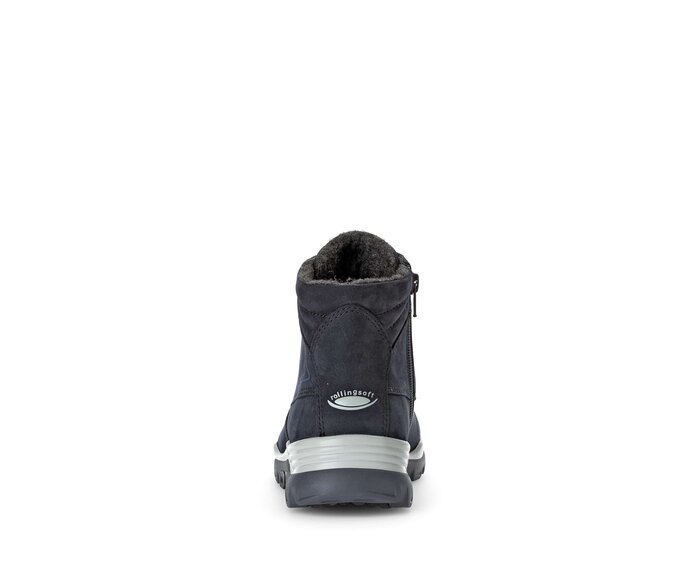 Gabor Sportliche Stiefelette Blau - Rauleder