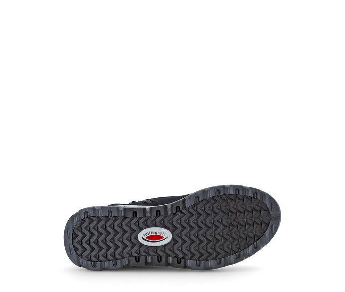 Gabor Sportliche Stiefelette Blau - Rauleder