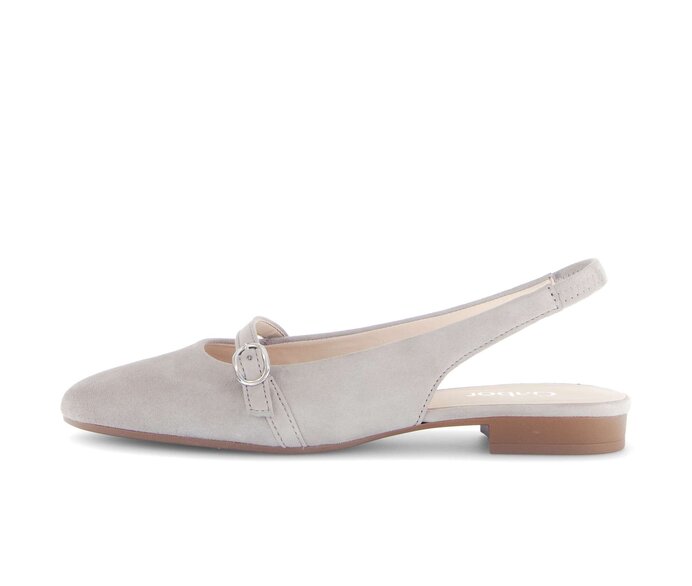 Gabor Slingpumps Grau - Rauleder