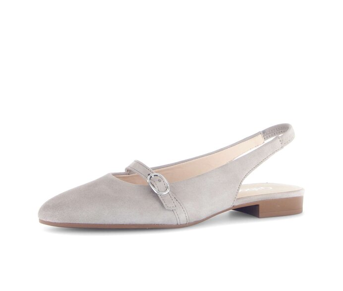 Gabor Slingpumps Grau - Rauleder