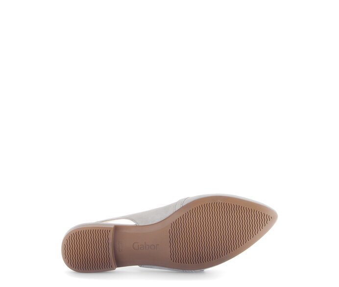 Gabor Slingpumps Grau - Rauleder