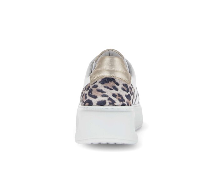 Gabor Sneaker Low Weiß - Materialmix Leder